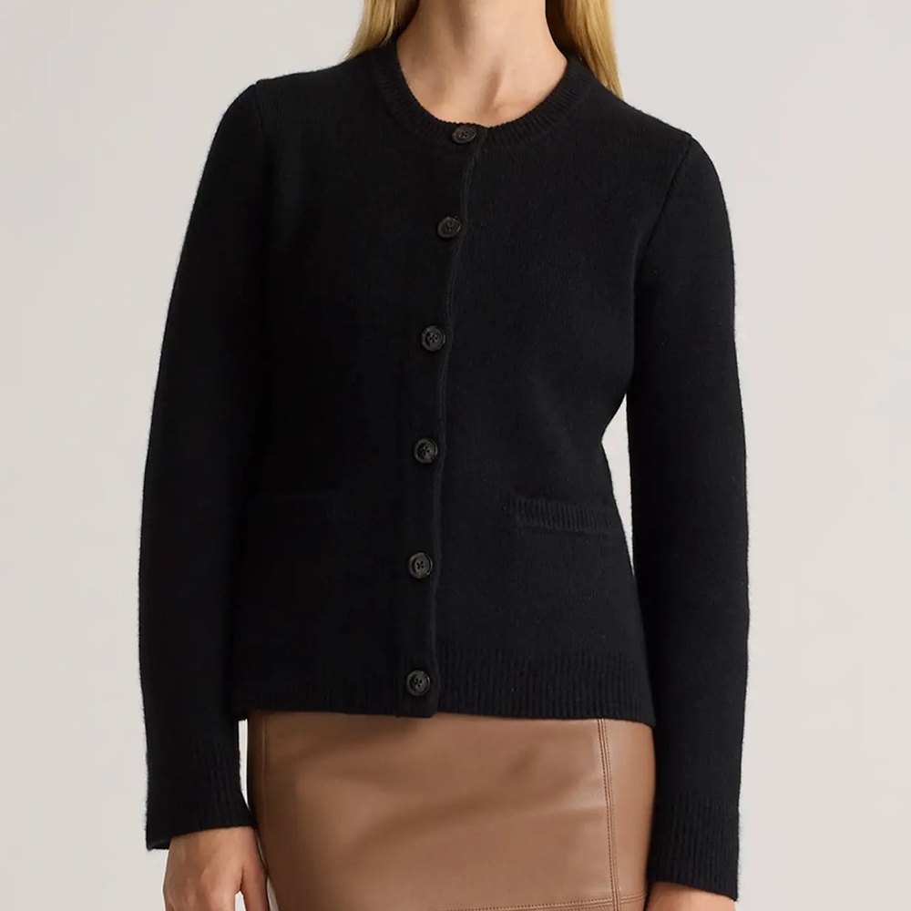 Quince 100% Mongolian Cashmere Cardigan